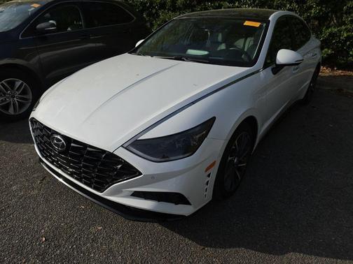 White 2023 Hyundai SONATA Limited