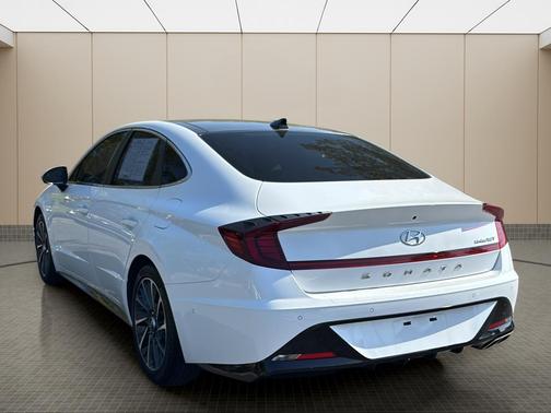 White 2023 Hyundai SONATA Limited