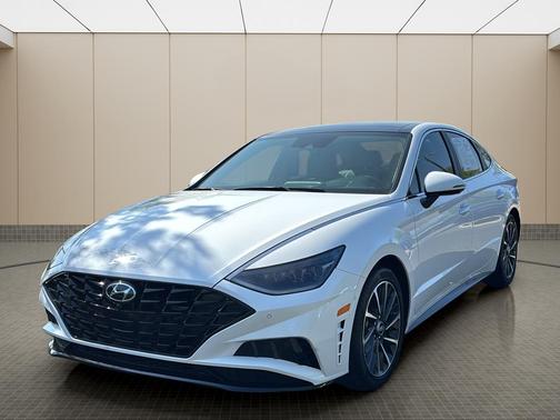 White 2023 Hyundai SONATA Limited