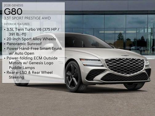 2026 Genesis G80 3.5T