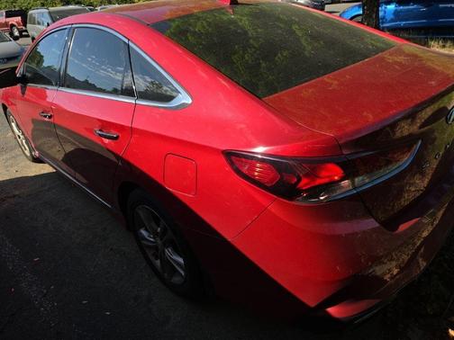 Scarlet Red 2019 Hyundai SONATA Sport