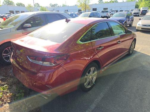 Scarlet Red 2019 Hyundai SONATA Sport
