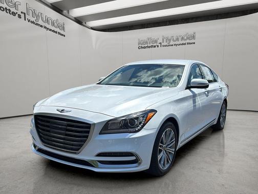 Casablanca White 2019 Genesis G80 3.8
