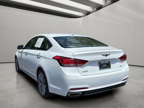 Casablanca White 2019 Genesis G80 3.8
