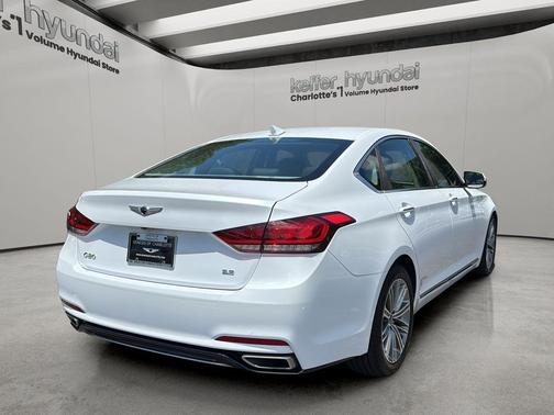 Casablanca White 2019 Genesis G80 3.8