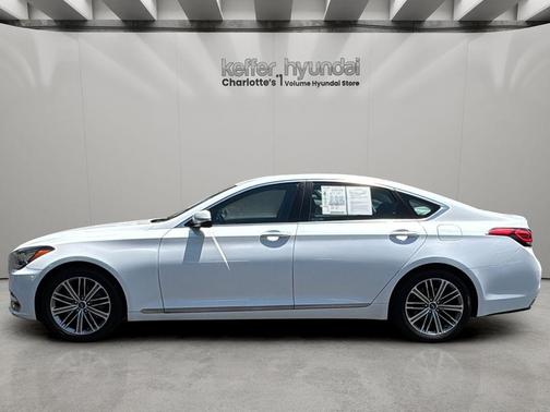 Casablanca White 2019 Genesis G80 3.8