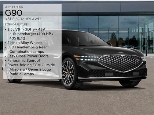 2026 Genesis G90 3.5T e-SC