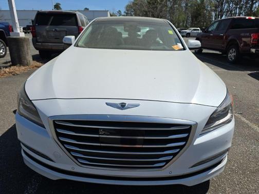 Casablanca White 2015 Hyundai Genesis 5.0