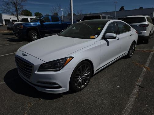 Casablanca White 2015 Hyundai Genesis 5.0
