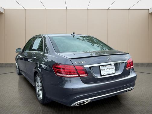 Steel Gray Metallic 2014 Mercedes-Benz E-Class E 350 4MATIC