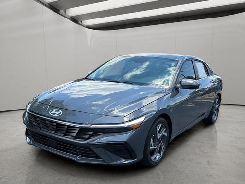 Gray 2025 Hyundai ELANTRA Limited