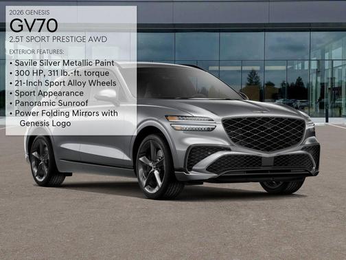 2026 Genesis GV70 2.5T Sport Prestige
