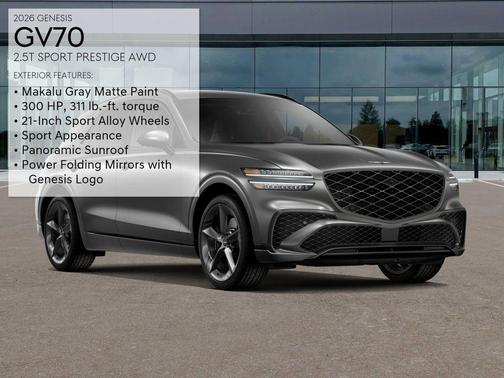 2026 Genesis GV70 2.5T Sport Prestige
