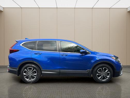 Aegean Blue Metallic 2020 Honda CR-V EX-L