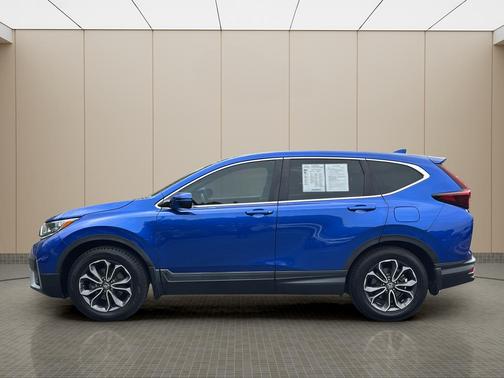 Aegean Blue Metallic 2020 Honda CR-V EX-L