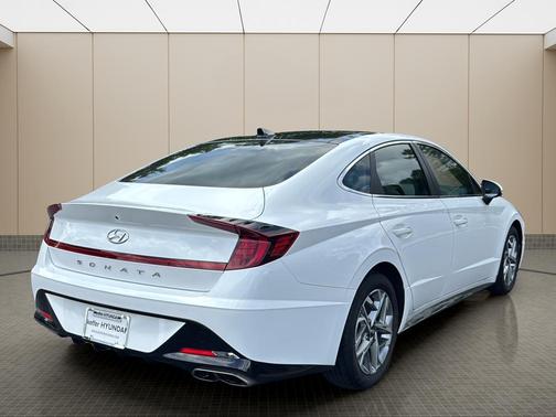 White 2023 Hyundai SONATA SEL
