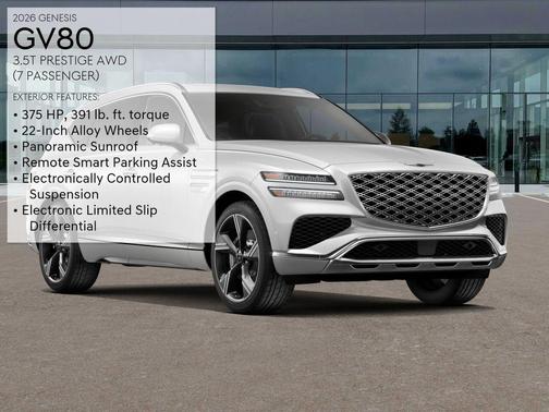 2026 Genesis GV80 3.5T Prestige