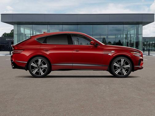 Red 2026 Genesis GV80 Coupe 3.5T e-SC