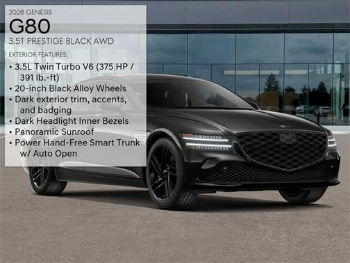 2026 Genesis G80 3.5T