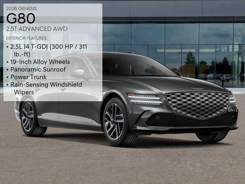 2026 Genesis G80 2.5T