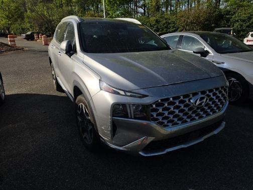 Shimmering Silver Pearl 2021 Hyundai SANTA FE Limited
