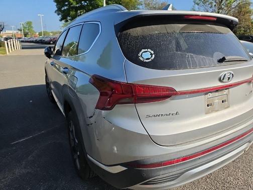 Shimmering Silver Pearl 2021 Hyundai SANTA FE Limited