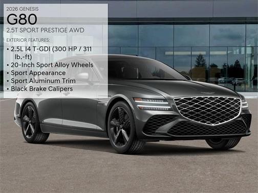 2026 Genesis G80 2.5T