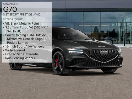 2026 Genesis G70 3.3T