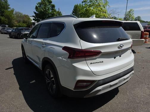 Quartz White 2019 Hyundai SANTA FE Ultimate