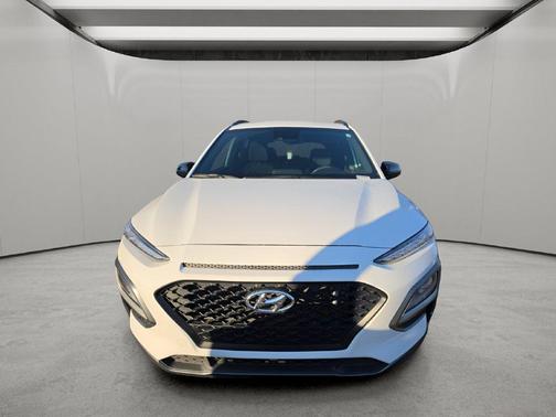 Chalk White 2021 Hyundai KONA NIGHT