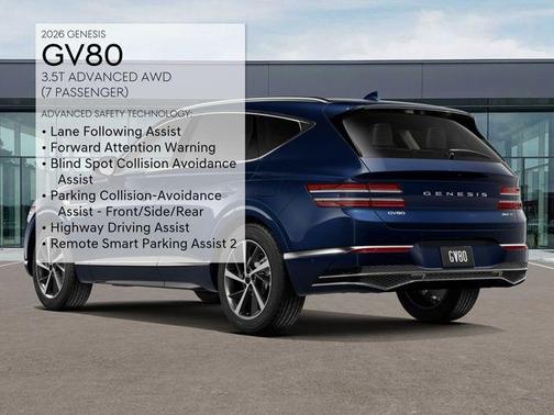 2026 Genesis GV80 3.5T Advanced