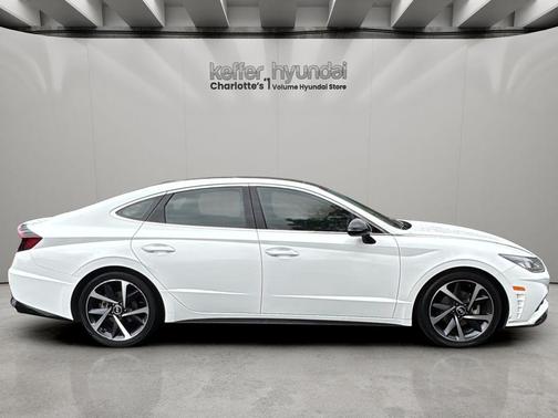 White 2023 Hyundai SONATA SEL Plus