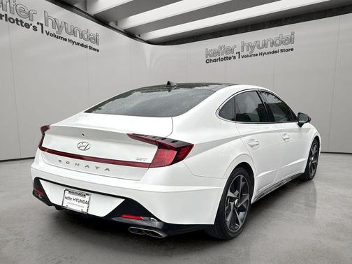 White 2023 Hyundai SONATA SEL Plus