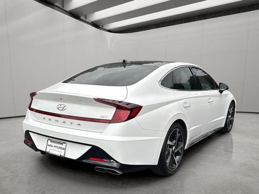White 2023 Hyundai SONATA SEL Plus