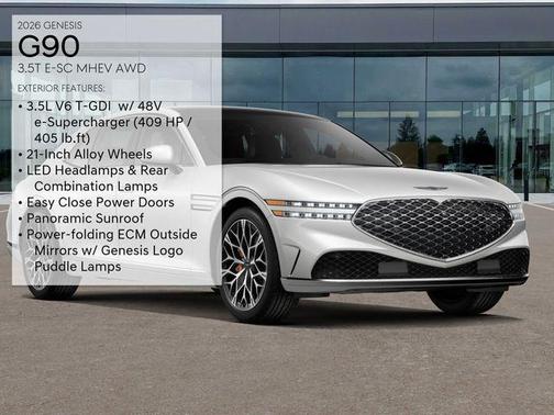 2026 Genesis G90 3.5T e-SC
