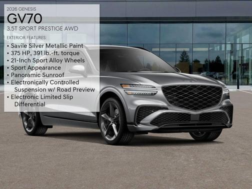 2026 Genesis GV70 3.5T Sport Prestige