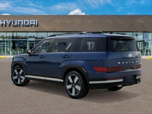 Atlantic Blue 2026 Hyundai SANTA FE HEV Limited