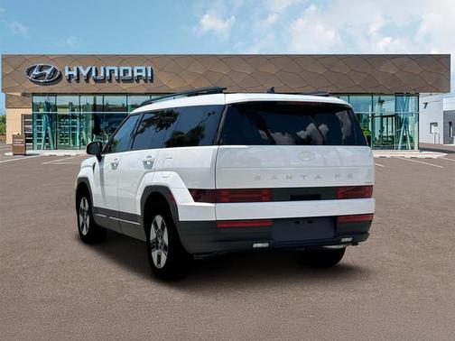 White 2026 Hyundai SANTA FE HEV SEL