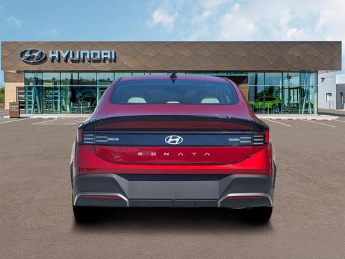 Red 2026 Hyundai SONATA SE