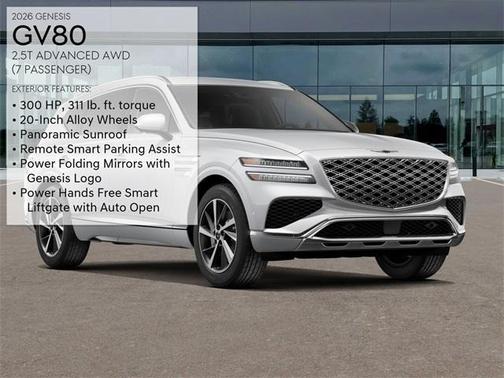 2026 Genesis GV80 2.5T Advanced
