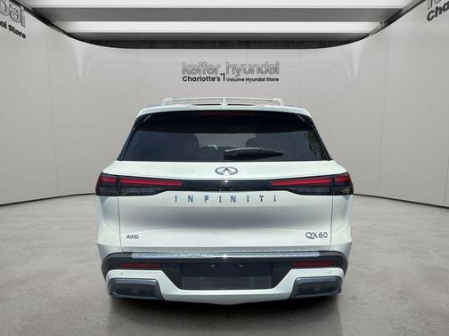Majestic White 2023 INFINITI QX60 SENSORY
