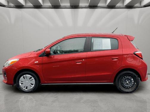 Wine Red Metallic 2024 Mitsubishi Mirage ES