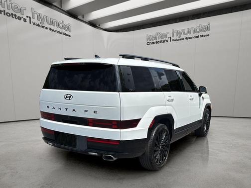 White 2024 Hyundai SANTA FE Calligraphy