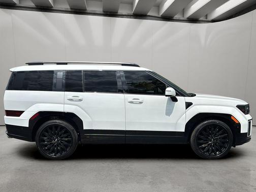 White 2024 Hyundai SANTA FE Calligraphy