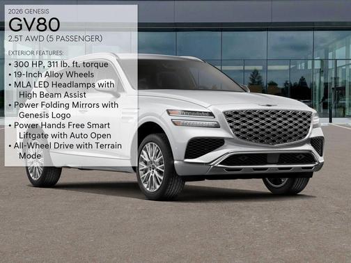 2026 Genesis GV80 2.5T