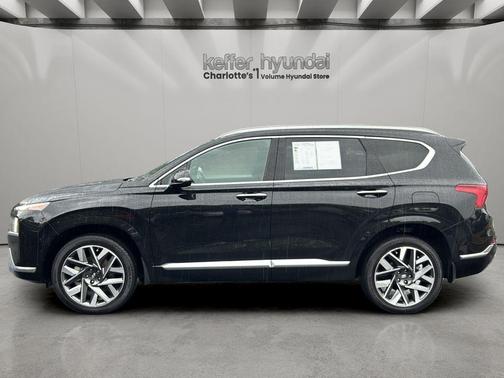 Twilight Black 2023 Hyundai SANTA FE Calligraphy