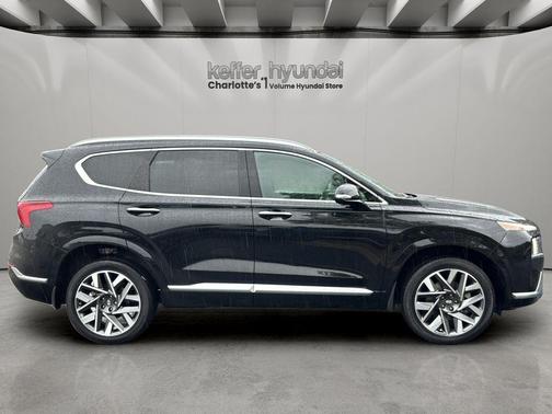 Twilight Black 2023 Hyundai SANTA FE Calligraphy