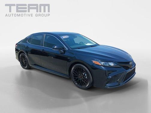 Midnight Black Metallic 2023 Toyota Camry SE