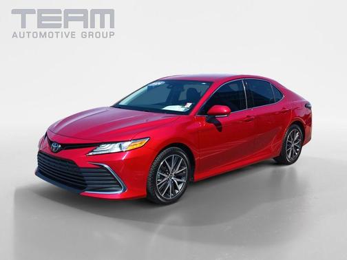 Red 2024 Toyota Camry XLE