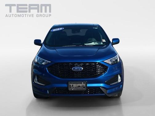 Atlas Blue Metallic 2023 Ford Edge ST Line